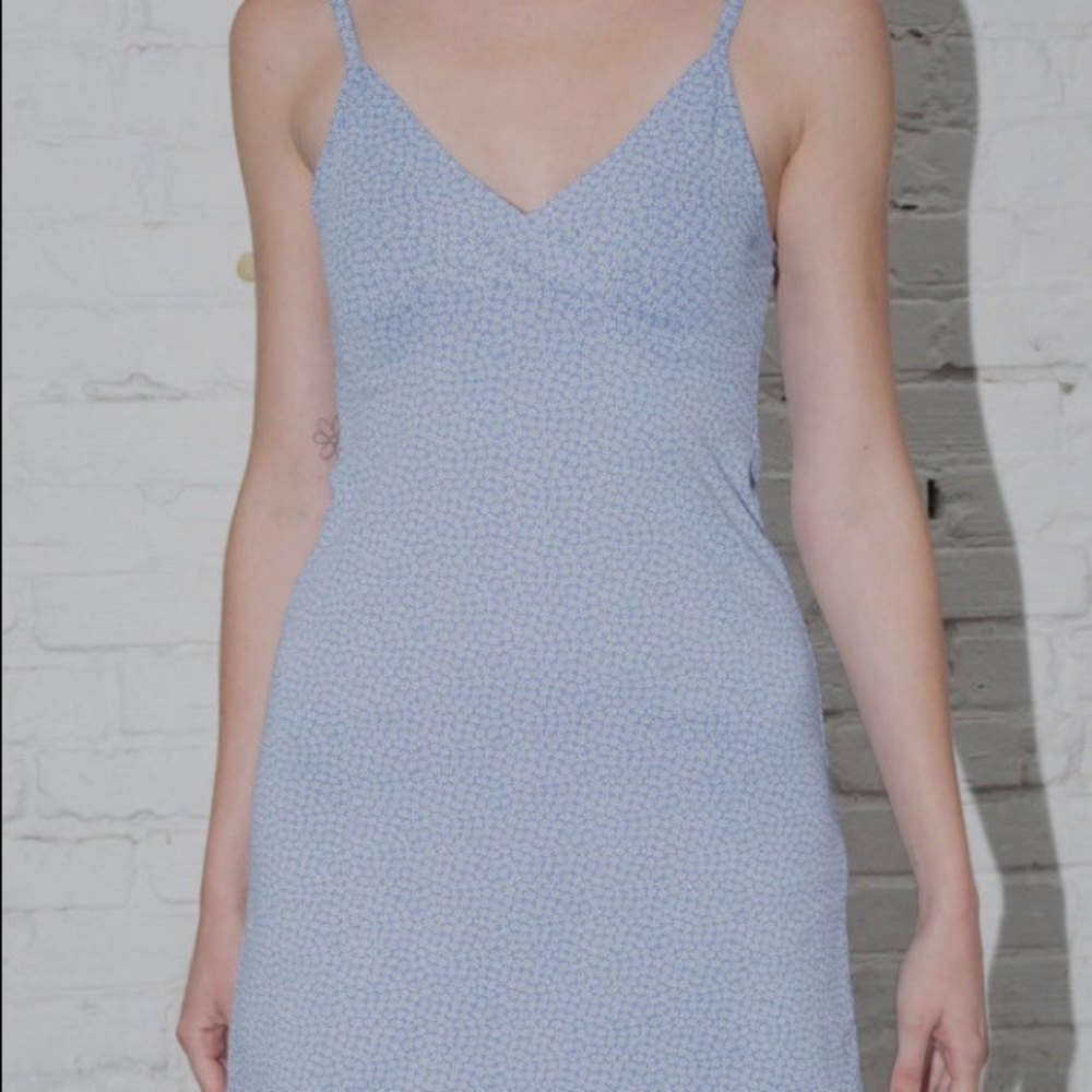 brandy melville blue amara dress
